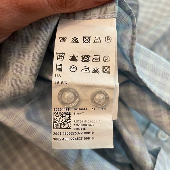 𝅺hugo Hugo Boss plaid shirt - Picture 6 of 9